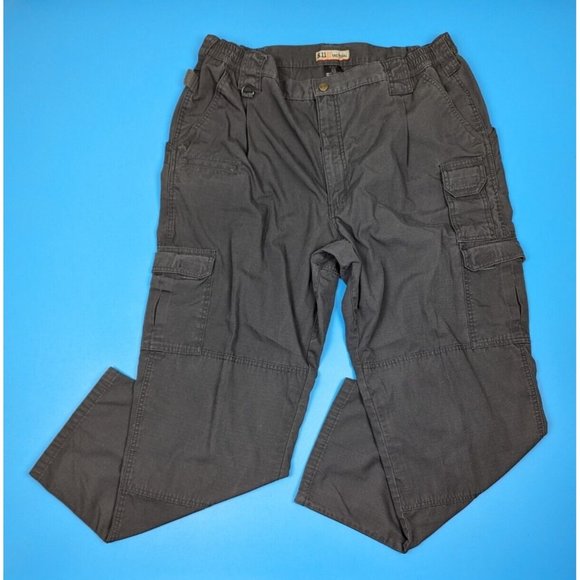 5.11 Tactical Men’s Taclite Pro Cargo Pants Ripstip Charcoal Gray 42 X 32 - Picture 1 of 4